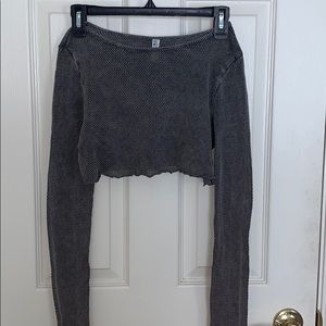 Free People Movement cropped pullover